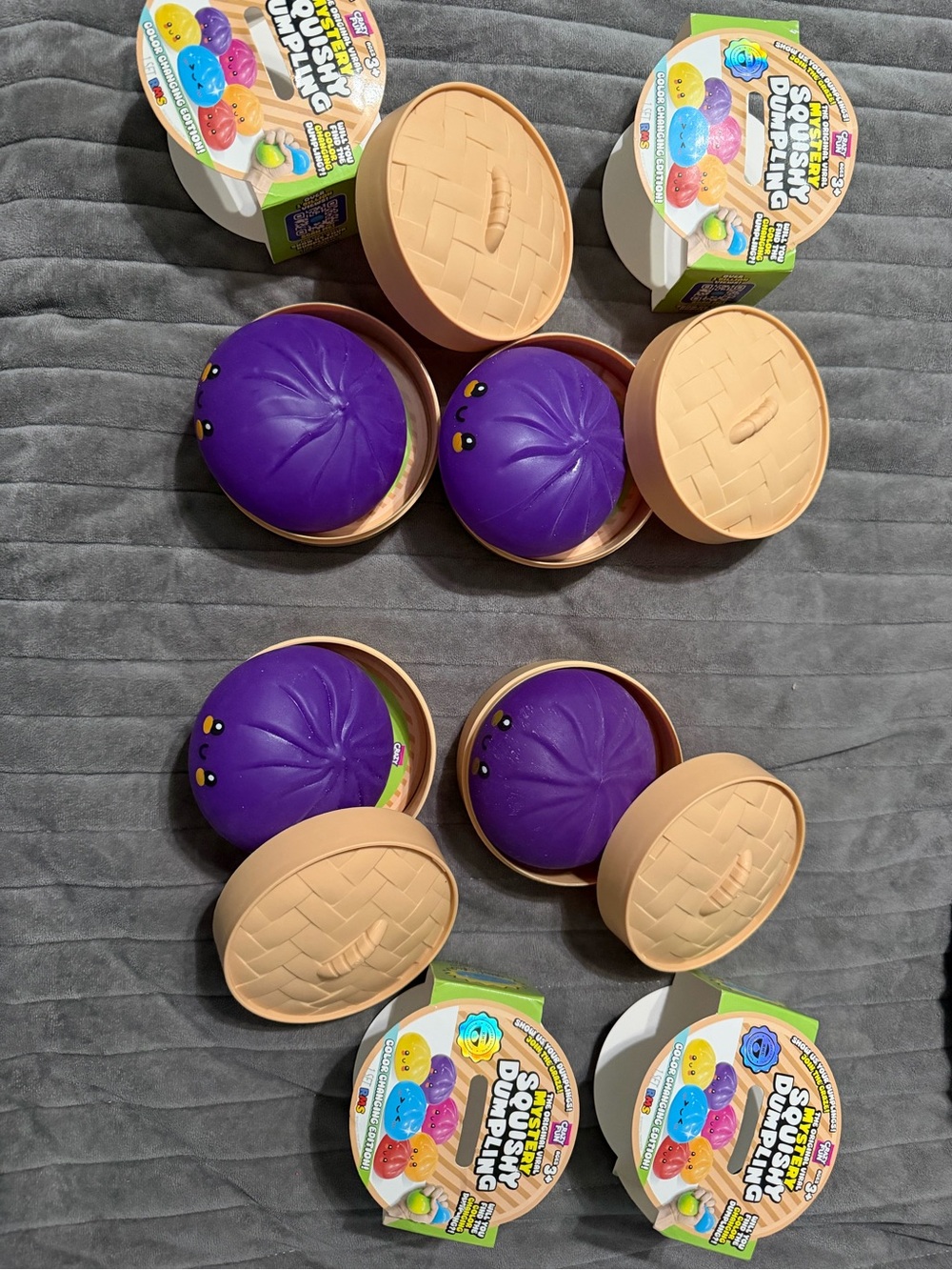 4 opened color change rms dumplings